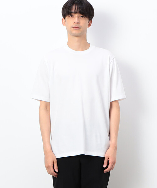 COMME CA ISM(コムサイズム)の「【接触冷感機能】Feel-Cool ジャケットTシャツ(Tシャツ/カットソー・メンズ・グレー/ブラック/ホワイト・SMALL/MEDIUM/LARGE/X-LARGE)」の10枚目の写真