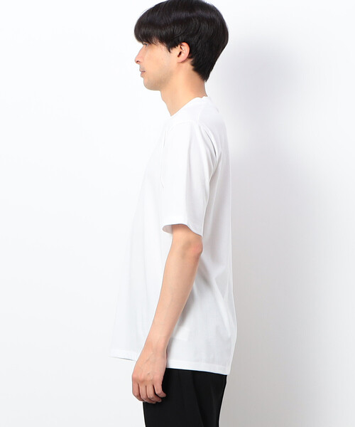 COMME CA ISM(コムサイズム)の「【接触冷感機能】Feel-Cool ジャケットTシャツ(Tシャツ/カットソー・メンズ・グレー/ブラック/ホワイト・SMALL/MEDIUM/LARGE/X-LARGE)」の11枚目の写真