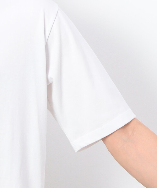 COMME CA ISM(コムサイズム)の「【接触冷感機能】Feel-Cool ジャケットTシャツ(Tシャツ/カットソー・メンズ・グレー/ブラック/ホワイト・SMALL/MEDIUM/LARGE/X-LARGE)」の14枚目の写真