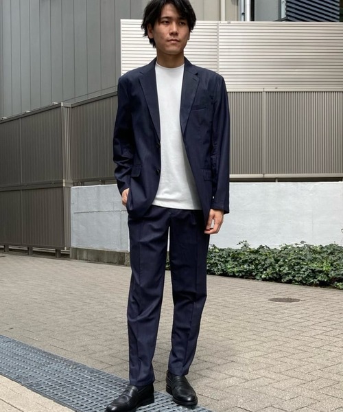 COMME CA ISM(コムサイズム)の「【接触冷感機能】Feel-Cool ジャケットTシャツ(Tシャツ/カットソー・メンズ・グレー/ブラック/ホワイト・SMALL/MEDIUM/LARGE/X-LARGE)」の21枚目の写真