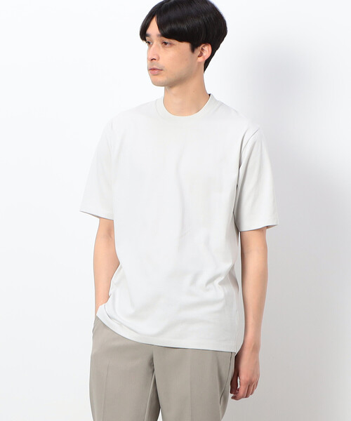 COMME CA ISM(コムサイズム)の「【接触冷感機能】Feel-Cool ジャケットTシャツ(Tシャツ/カットソー・メンズ・グレー/ブラック/ホワイト・SMALL/MEDIUM/LARGE/X-LARGE)」の22枚目の写真