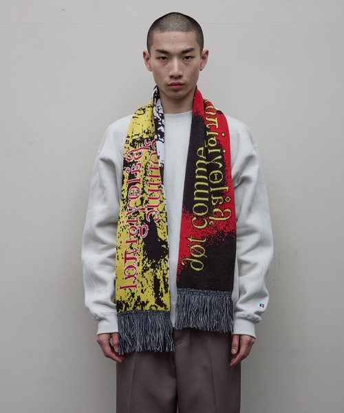 小物 baloriginal JACQUARD KNIT SOCCER SCARF BAL（バル）の「【BAL（バル）/2024秋冬】JACQUARD KNIT SOCCER