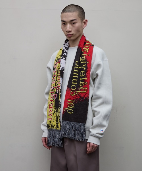 BAL JACQUARD KNIT SOCCER SCARF マフラー BAL / JACQUARD KNIT SOCCER SCARF（マフラー）｜BAL（バル）の
