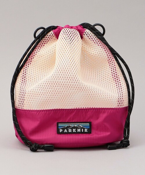 coen（コーエン）の「＜PARKNIK＞メッシュ巾着バッグ（ショルダーバッグ・レディース・ブラック/その他1/コバルトブルー・FREE）」の3枚目の写真