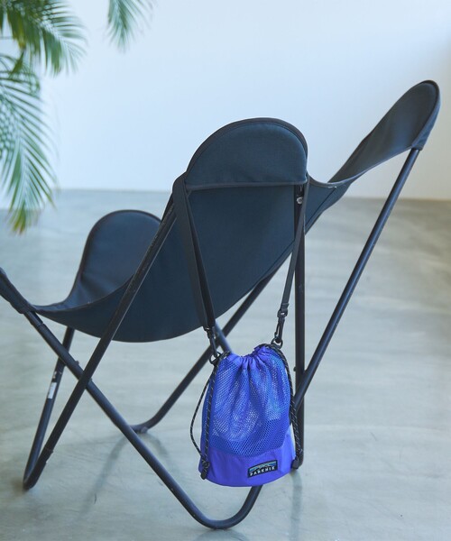 coen（コーエン）の「＜PARKNIK＞メッシュ巾着バッグ（ショルダーバッグ・レディース・ブラック/その他1/コバルトブルー・FREE）」の10枚目の写真