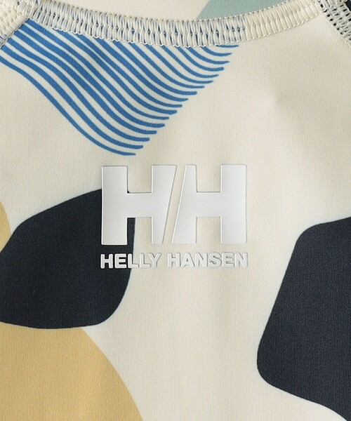 HELLY HANSEN(ヘリーハンセン)の「HELLY HANSEN:80~90cm / Print Full zip Rashguard(水着・キッズ・ピンク系その他/ベージュ系その他・90/80)」の5枚目の写真