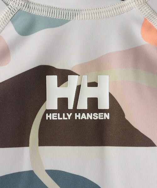 HELLY HANSEN(ヘリーハンセン)の「HELLY HANSEN:80~90cm / Print Full zip Rashguard(水着・キッズ・ピンク系その他/ベージュ系その他・90/80)」の8枚目の写真