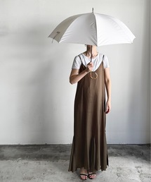 COMMON WARE（コモンウェアー）の「NT:55cm UVバンブー日傘　晴雨兼用　UV遮蔽率99.9％ 遮光率100％ 遮熱効果30％cut（長傘）」