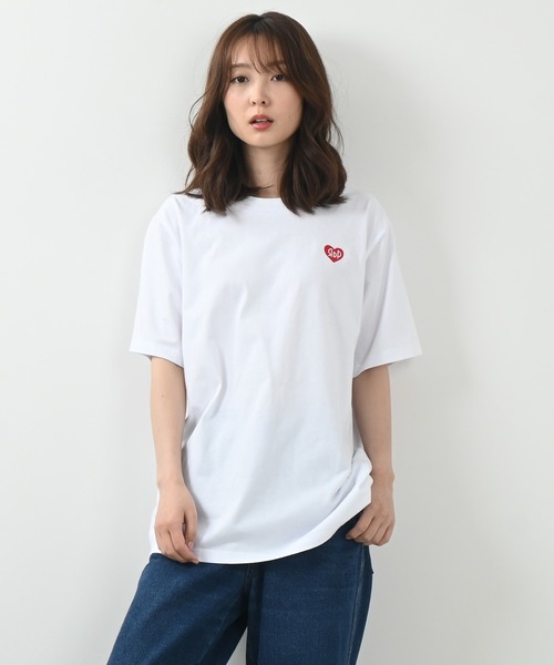 Felt-Maglietta（フェルトマリエッタ）の「[ROUXDI PERFE ルゥディパフィー]ハート柄ロゴプリントTシャツ（Tシャツ/カットソー・メンズ・ホワイト・MEDIUM/LARGE/X-LARGE）」の6枚目の写真