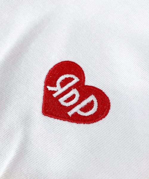 Felt-Maglietta（フェルトマリエッタ）の「[ROUXDI PERFE ルゥディパフィー]ハート柄ロゴプリントTシャツ（Tシャツ/カットソー・メンズ・ホワイト・MEDIUM/LARGE/X-LARGE）」の10枚目の写真