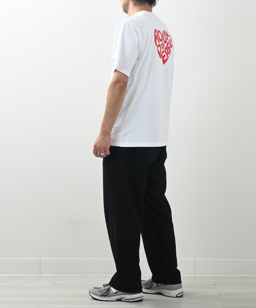 Felt-Maglietta（フェルトマリエッタ）の「[ROUXDI PERFE ルゥディパフィー]ハート柄ロゴプリントTシャツ（Tシャツ/カットソー・メンズ・ホワイト・MEDIUM/LARGE/X-LARGE）」の17枚目の写真