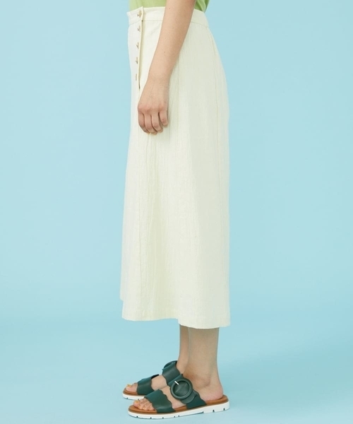 Jocomomola（ホコモモラ）の「Guijarro ワイドパンツ（その他パンツ・レディース・アイボリー/マスタード・40/42）」の22枚目の写真