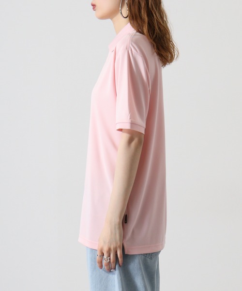 atONE(アットワン)の「atONE ベーシックドライポロシャツ(ポリジン加工)(ポロシャツ・レディース・ブラック/ライトピンク/ネイビー/ホワイト/イエロー系・LL/L/M)」の17枚目の写真
