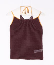 MOUSSY | MESH KNIT キャミソール(キャミソール)
