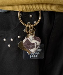 ONCILY（オンシェリー）の「HEART MOTIF KEYRING / ハートモチーフキーリング（キーホルダー）」