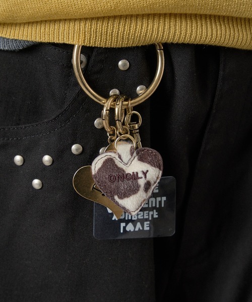 ONCILY(�I���V�F���[)��HEART MOTIF KEYRING / �n�[�g���`�[�t�L�[�����O(�L�[�z���_�[)