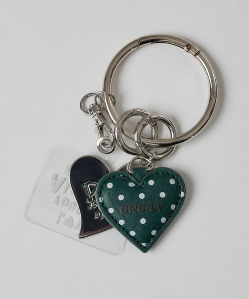 HEART MOTIF KEYRING / ハートモチーフキーリング（キーホルダー