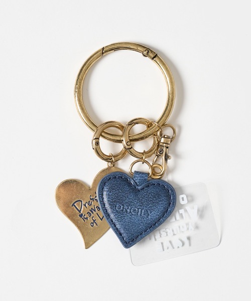 ONCILY(IVF[)HEART MOTIF KEYRING / n[g`[tL[O(L[z_[)
