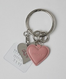 ONCILY（オンシェリー）の「HEART MOTIF KEYRING / ハートモチーフキーリング（キーホルダー）」