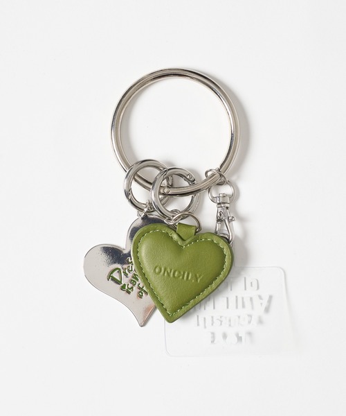 ONCILY(IVF[)HEART MOTIF KEYRING / n[g`[tL[O(L[z_[)