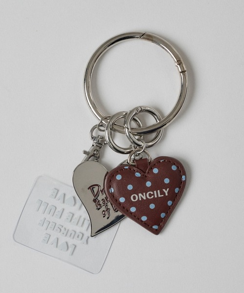 さだまさし★Solo Premium★オープンハートキーホルダー＆巾着 HEART MOTIF KEYRING / ハートモチーフキーリング（キーホルダー