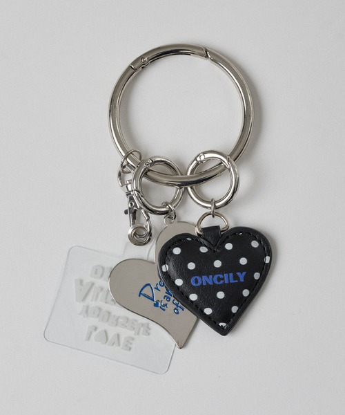 ONCILY(オンシェリー)の「HEART MOTIF KEYRING / ハートモチーフキーリング(キーホルダー・メンズ・レッド/ブルー/ブラック/シルバー/ブラウン/ブルーグリーン/ダークブラウン/チャコールグレー/グリーン/マスタード/ネイビー/ブラック系その他/ブラウン系その他/ブラック系その他2/ピンク/ブラウン系その他2/グリーン系その他・FREE)」の18枚目の写真