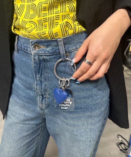 HEART MOTIF KEYRING / ハートモチーフキーリング（キーホルダー