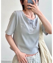 3.3 Field Trip  | 3.3 Field Trip／メタルリボンボタンＴ(Tシャツ/カットソー)