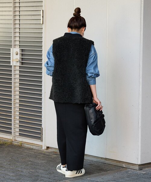 リバーシブルボアボンディングベスト(ベスト)|B.C STOCK(ベーセー リバーシブルボアボンディングベスト(ベスト)|B.C STOCK(ベーセー