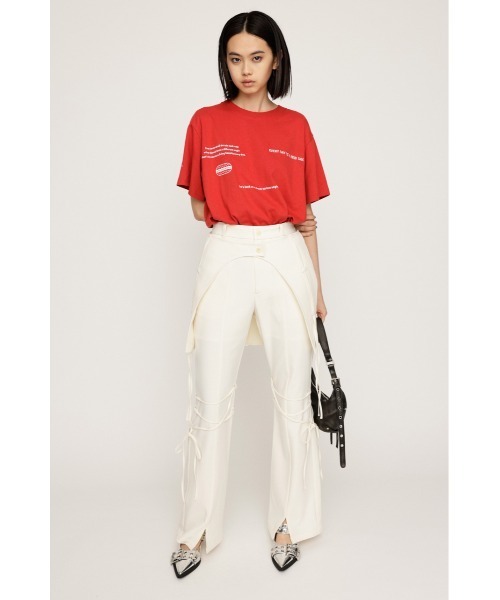 SLY（スライ）の「PLEATS LAYERED FLARE PT プリーツ レイヤード