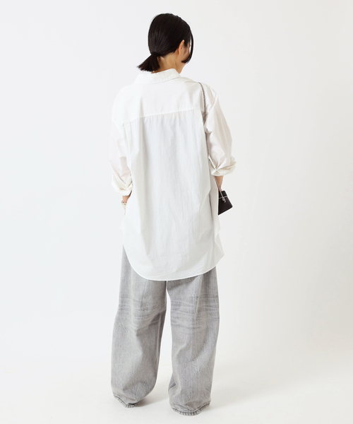 AP STUDIO（エーピーストゥディオ）の「【HAIKURE/ハイクル】BETHANY ASIAN FIT FOG GREY（デニムパンツ・レディース・ライトグレー・27/26/25/24）」の15枚目の写真