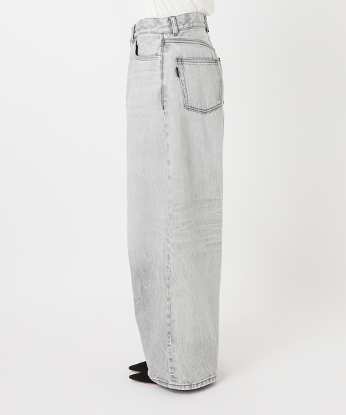 AP STUDIO（エーピーストゥディオ）の「【HAIKURE/ハイクル】BETHANY ASIAN FIT FOG GREY（デニムパンツ・レディース・ライトグレー・27/26/25/24）」の17枚目の写真