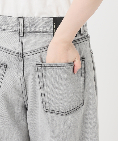 AP STUDIO（エーピーストゥディオ）の「【HAIKURE/ハイクル】BETHANY ASIAN FIT FOG GREY（デニムパンツ・レディース・ライトグレー・27/26/25/24）」の21枚目の写真