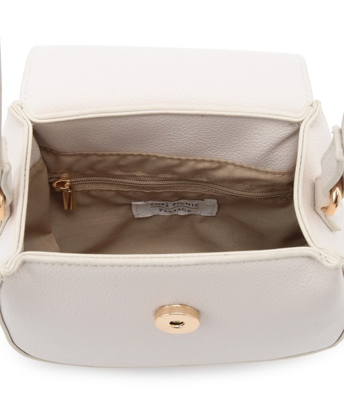 ROPE' PICNIC(ロペピクニック)の「メタルポイントミニラウンドショルダーバッグ(ショルダーバッグ・レディース・ブラック/オフホワイト・FREE)」の22枚目の写真