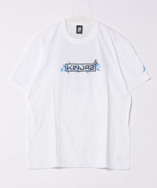 B.I.D.(ビーアイディー)の「《KINJAZ》Graphic T(Tシャツ/カットソー・メンズ・ホワイト/ブラック・LARGE/MEDIUM)」の2枚目の写真