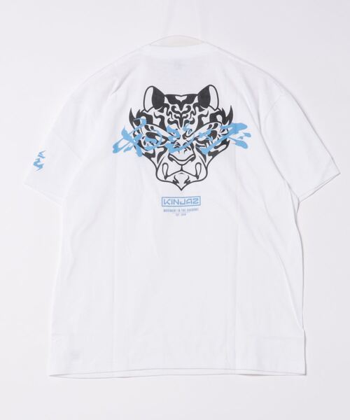 B.I.D.(ビーアイディー)の「《KINJAZ》Graphic T(Tシャツ/カットソー・メンズ・ホワイト/ブラック・LARGE/MEDIUM)」の3枚目の写真