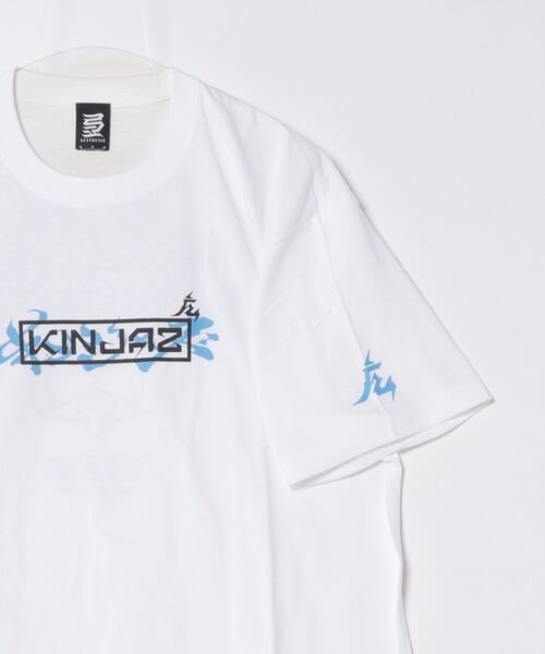 B.I.D.(ビーアイディー)の「《KINJAZ》Graphic T(Tシャツ/カットソー・メンズ・ホワイト/ブラック・LARGE/MEDIUM)」の4枚目の写真