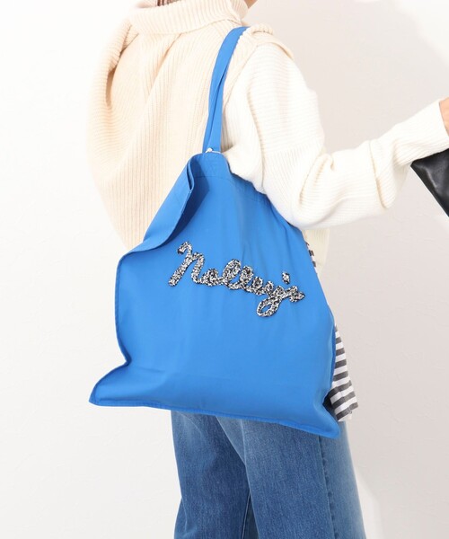 NOLLEY’S（ノーリーズ）の「NOLLEY’Sオリジナルトートバッグ（トートバッグ・レディース・ブラック/ピンク/ブルー/ネイビー・FREE）」の3枚目の写真