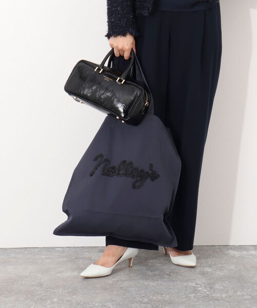 NOLLEY’S（ノーリーズ）の「NOLLEY’Sオリジナルトートバッグ（トートバッグ・レディース・ブラック/ピンク/ブルー/ネイビー・FREE）」の11枚目の写真