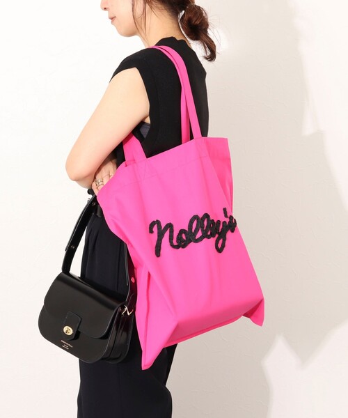 NOLLEY’S（ノーリーズ）の「NOLLEY’Sオリジナルトートバッグ（トートバッグ・レディース・ブラック/ピンク/ブルー/ネイビー・FREE）」の15枚目の写真