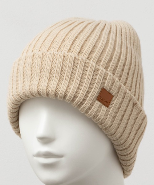 HusHusH（ハッシュアッシュ）の「HusHusH ハッシュアッシュ ニットワッチ（ニットキャップ/ビーニー・レディース・グレー/ブラック/ベージュ/モカ・フリー）」の4枚目の写真