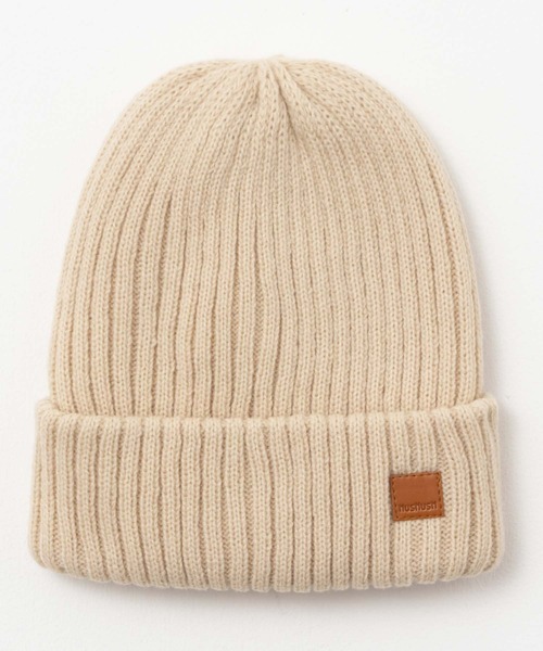 HusHusH（ハッシュアッシュ）の「HusHusH ハッシュアッシュ ニットワッチ（ニットキャップ/ビーニー・レディース・グレー/ブラック/ベージュ/モカ・フリー）」の19枚目の写真