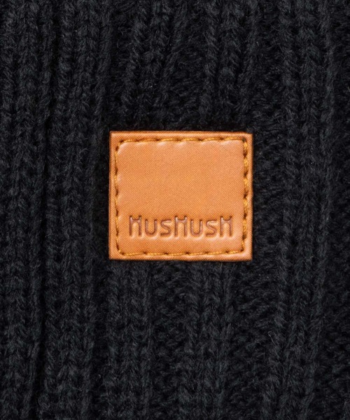 HusHusH（ハッシュアッシュ）の「HusHusH ハッシュアッシュ ニットワッチ（ニットキャップ/ビーニー・レディース・グレー/ブラック/ベージュ/モカ・フリー）」の7枚目の写真
