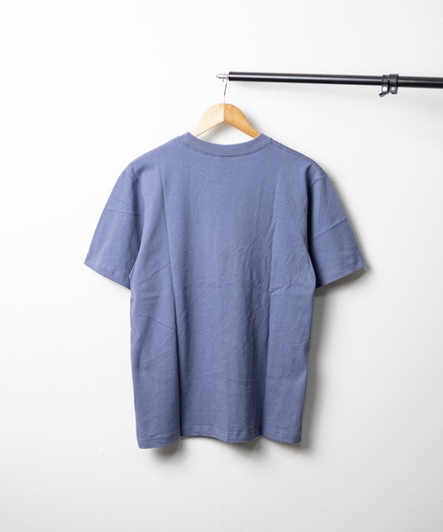 B.I.D.(ビーアイディー)の「《ミドルウェイト》刺繍ショートスリーブ コットンTシャツ(Tシャツ/カットソー・レディース・ホワイト/ブラック/ブルー・MEDIUM/LARGE)」の4枚目の写真