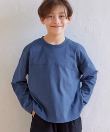 coca（coca） | キッズ フットボールコットンロンT(Tシャツ/カットソー)