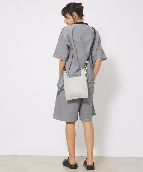 ABAHOUSE（アバハウス）の「【 cheek/チーク】code 2way shoulder チークコード2WAYショルダー（ショルダーバッグ・メンズ・アイボリー/グリーン/ブルー/ブラック・フリー）」の13枚目の写真