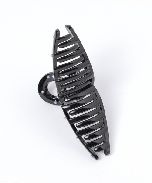 LAKOLE（ラコレ）の「プチパール付きバンスクリップ / 141112（バレッタ/ヘアクリップ・レディース・オフホワイト/ブラック・FREE）」の3枚目の写真