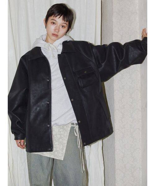 VEQUM（VEQUM）の「【VEQUM】LOOSE SWEAT HOODIE（スウェット・レディース・ブラウン/グレー/ブラック・FREE）」の11枚目の写真