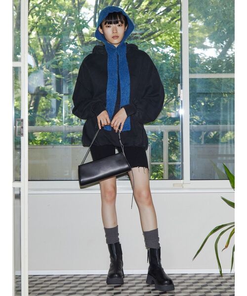 VEQUM（VEQUM）の「【VEQUM】LOOSE SWEAT HOODIE（スウェット・レディース・ブラウン/グレー/ブラック・FREE）」の22枚目の写真