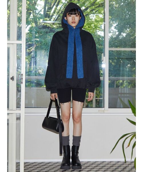 【セール】【VEQUM】LOOSE SWEAT HOODIE（スウェット）｜VEQUM（VEQUM）